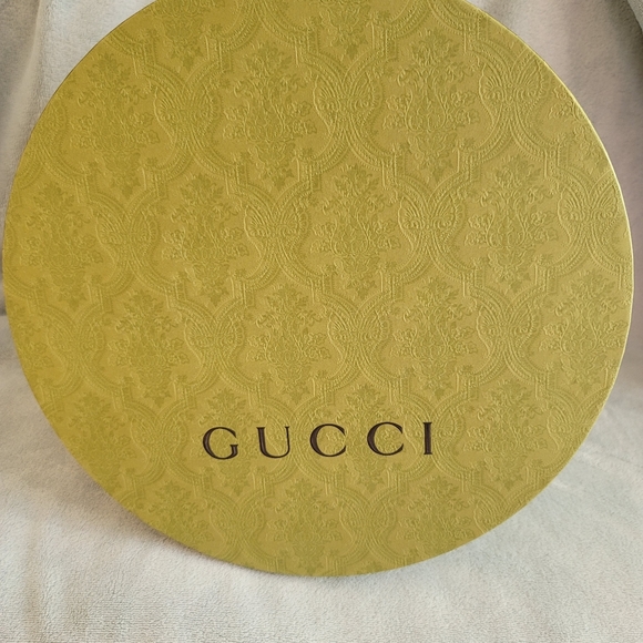 Gucci Bucket Hat Blue Canvas Small Size 56 - Picture 9 of 11